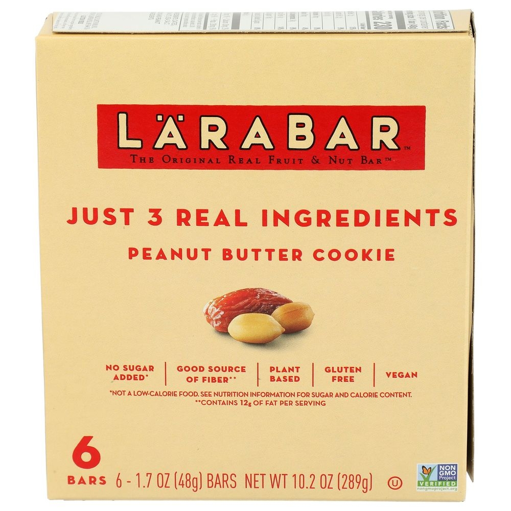 Larabar Peanut Butter Cookie Bar, 10.2 Ounce -- 8 per case