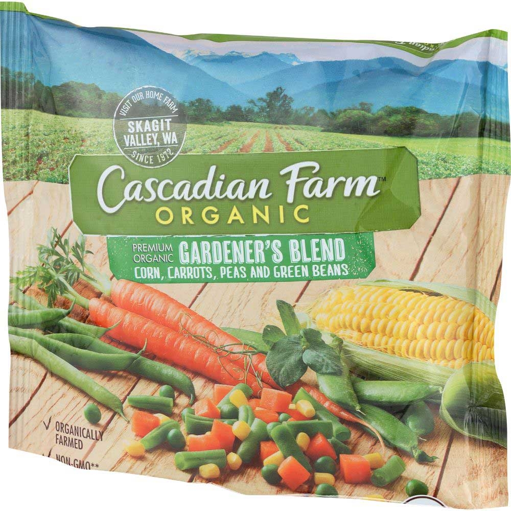 Cascadian Farm Organic Premium Gardeners Blend Vegetable, 10 Ounce -- 12 per case.