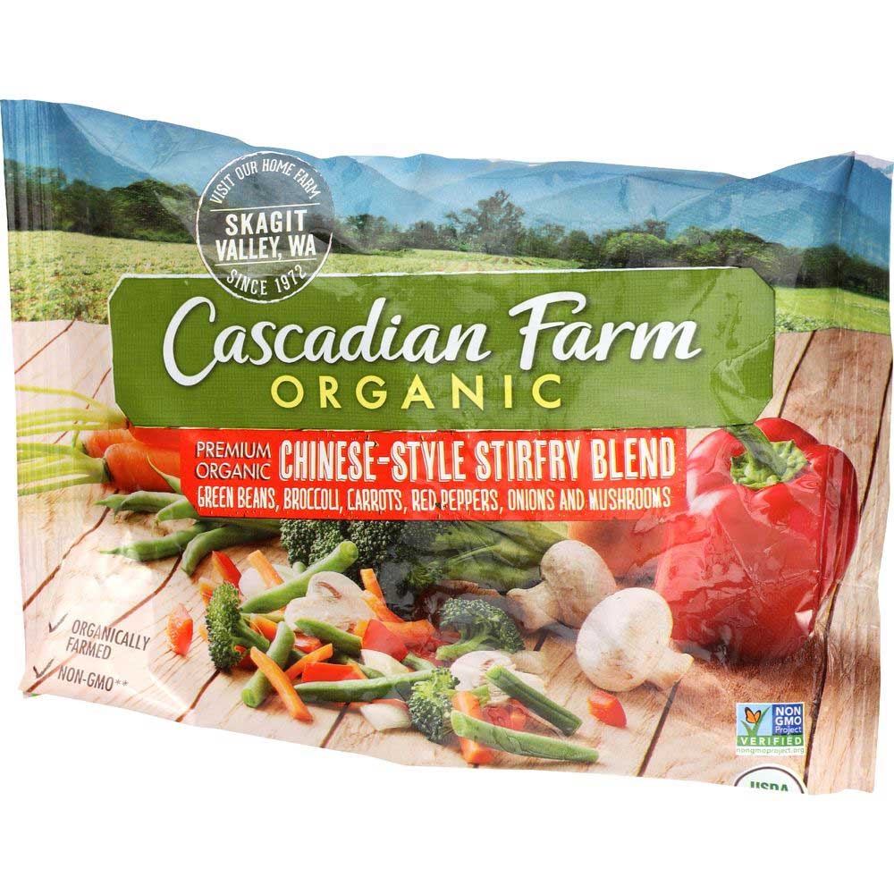 Cascadian Farm Organic Premium Chinese-Style Stir fry Blend Vegetable, 10 Ounce -- 12 per case.