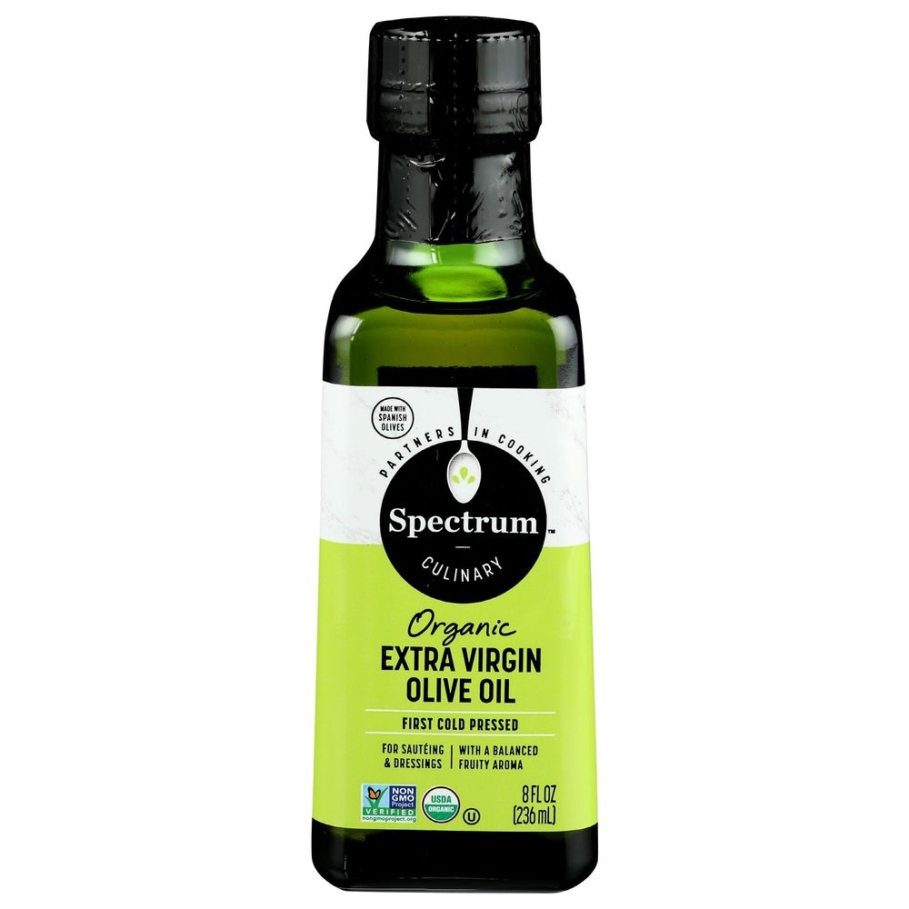 Spectrum Culinary Organic Unrefined Extra Virgin Olive Oil, 8.5 Fluid Ounce -- 6 per case