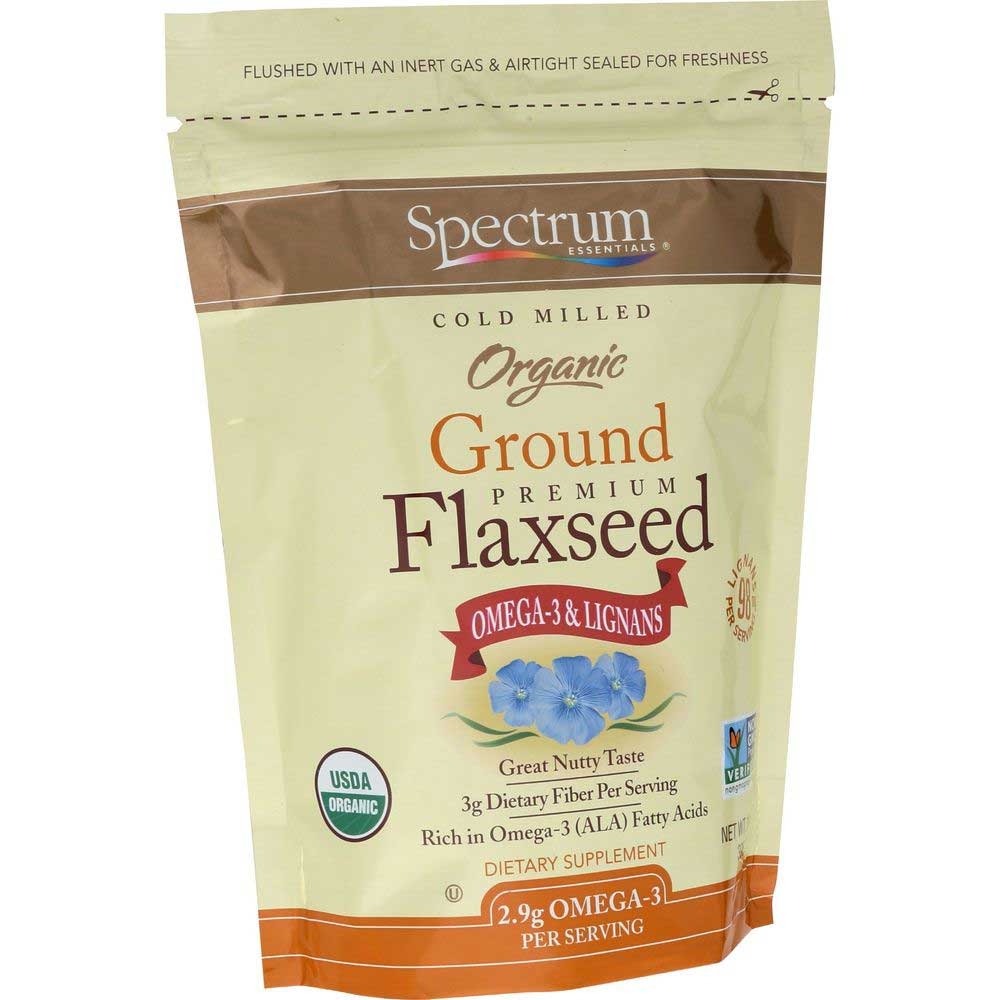 Spectrum Essentials Organic Ground Premium Flaxseed, 14 Ounce
