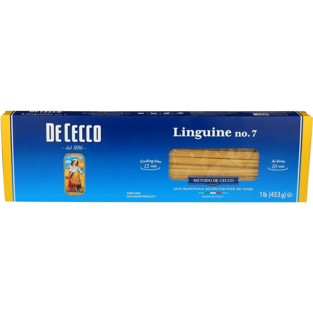 De Cecco No.7 Linguine Pasta, 16 Ounce -- 20 per case