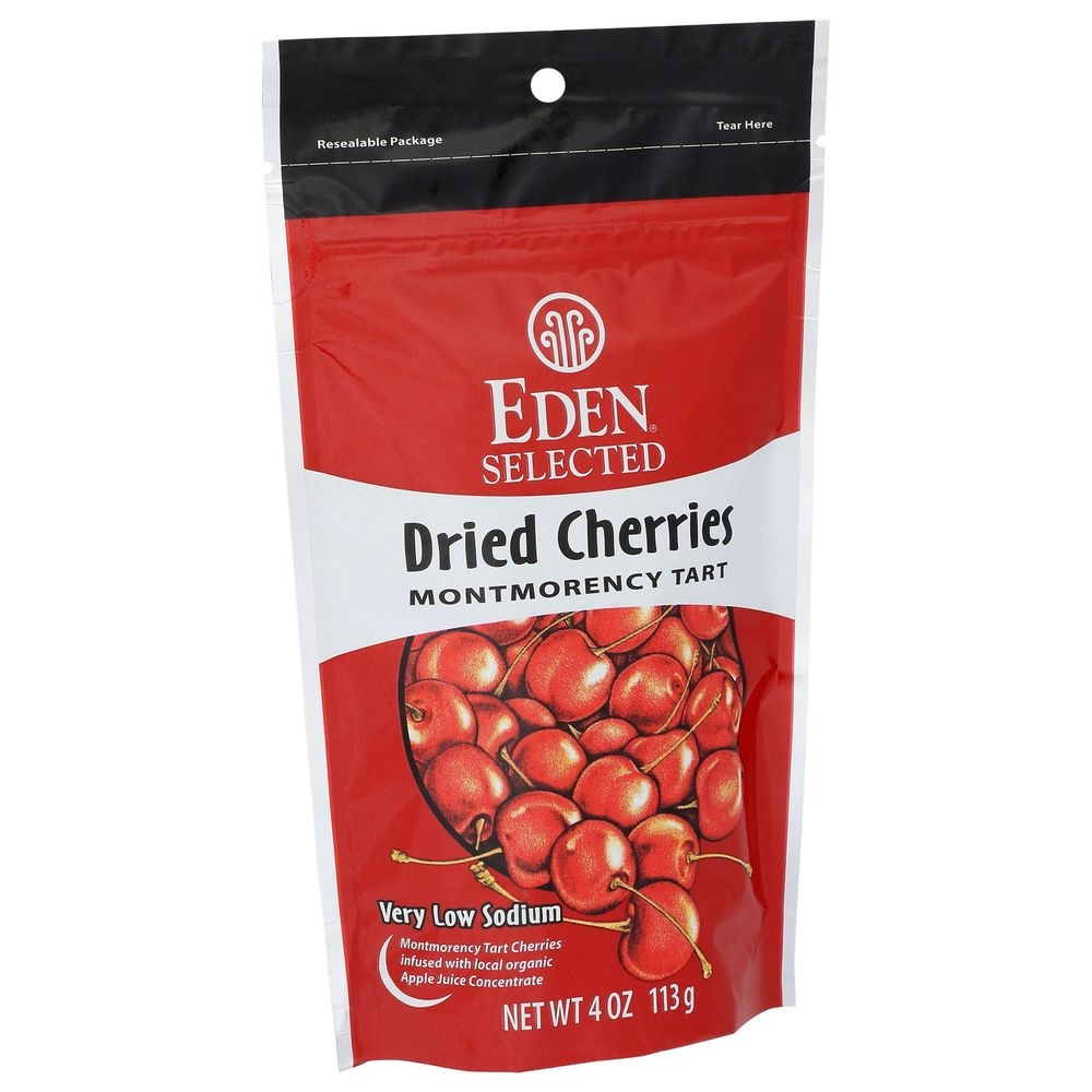 Eden Dried Montmorency Cherries, 4 Ounce