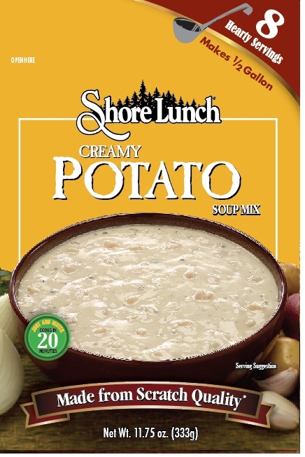 Shore Lunch Creamy Potato Soup Mix, 11.75 Ounce -- 6 per case