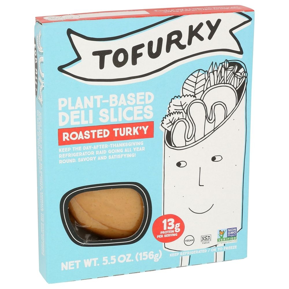 Tofurky Roasted Trukey Plant Based Deli Slices, 5.5 Ounce -- 6 per case