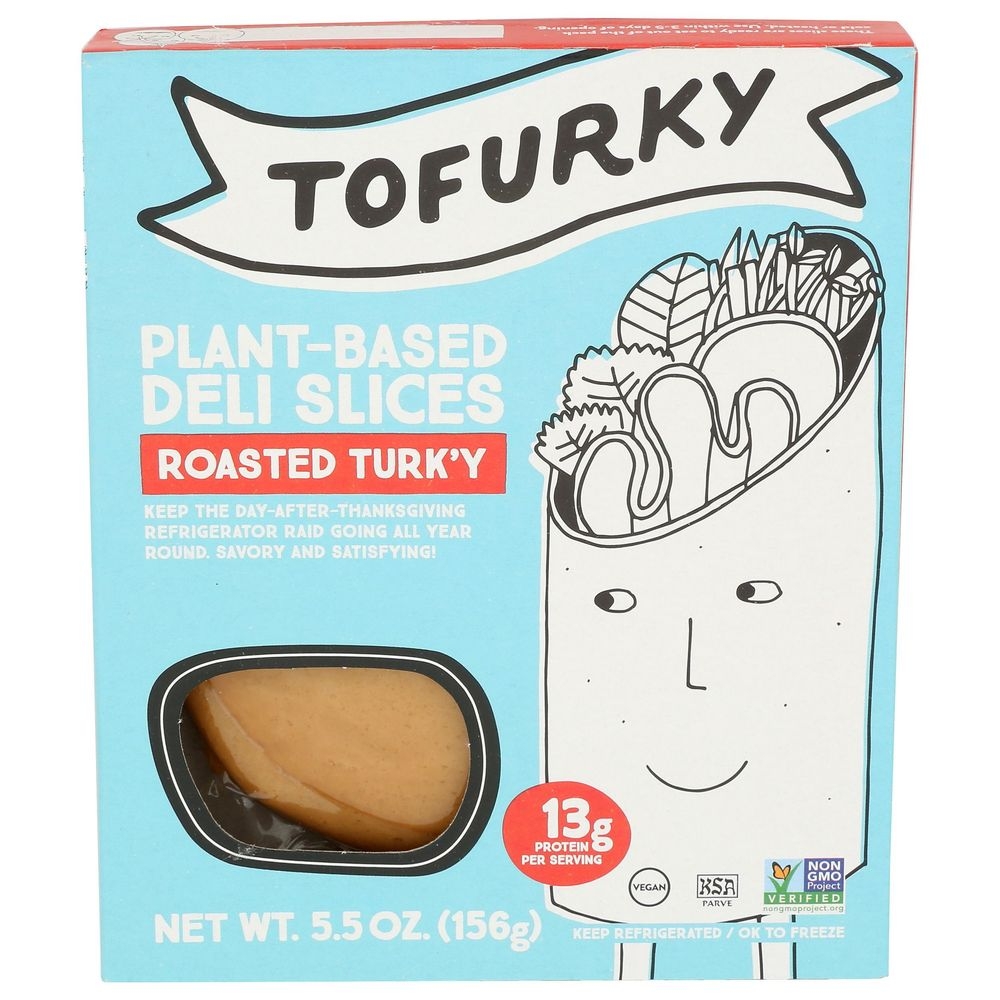 Tofurky Roasted Trukey Plant Based Deli Slices, 5.5 Ounce -- 6 per case