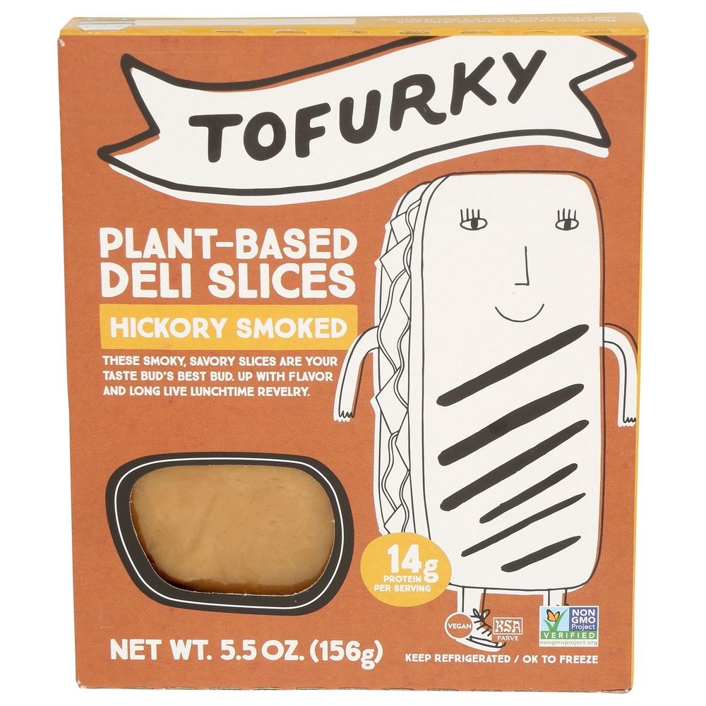 Tofurky Hickory Smoked Plant Based Deli Slices, 5.5 Ounce -- 6 per case