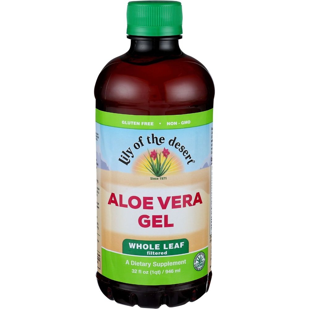 Lily Of The Desert Whole Leaf Aloe Vera Gel, 32 Ounce -- 3 per case
