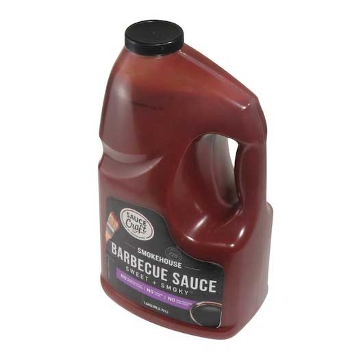Sauce Craft Smokehouse Sweet and Smoky Barbecue Sauce, 1 Gallon -- 4 per case.