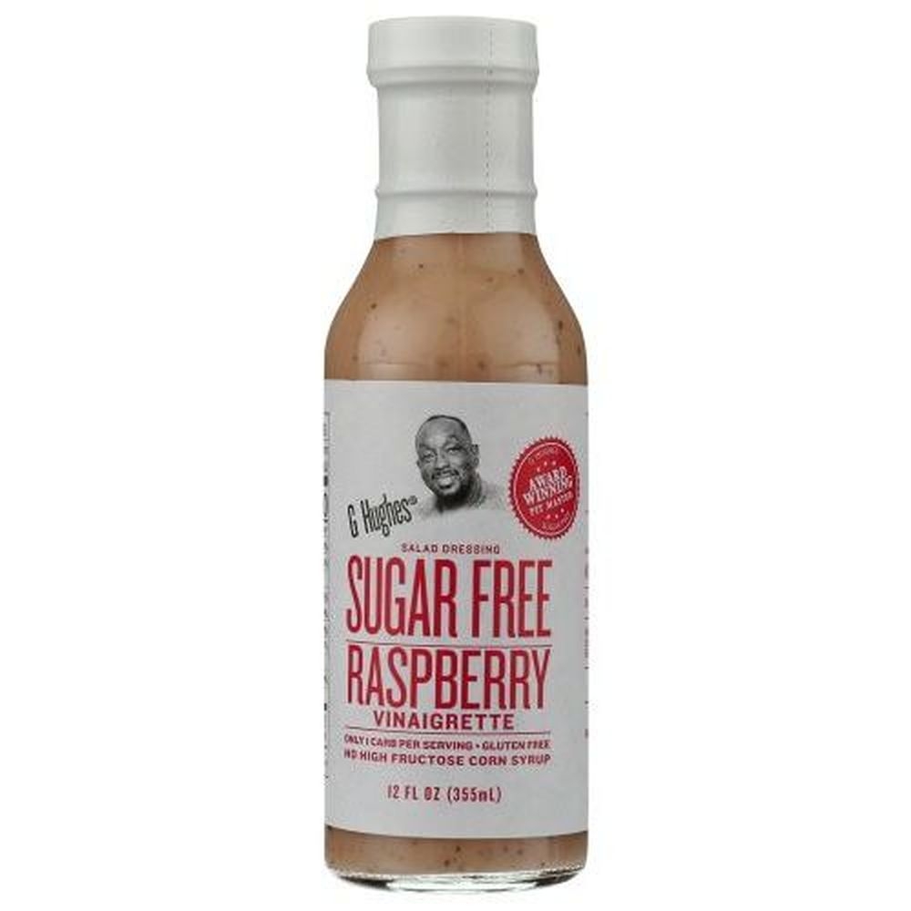 G Hughes Sugar Free Raspberry Vinaigrette Dressing, 12 Fluid Ounce -- 6 per case
