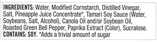 G Hughes Sugar Free Sweet and Sour Dipping Sauce, 17 Ounce -- 6 per case
