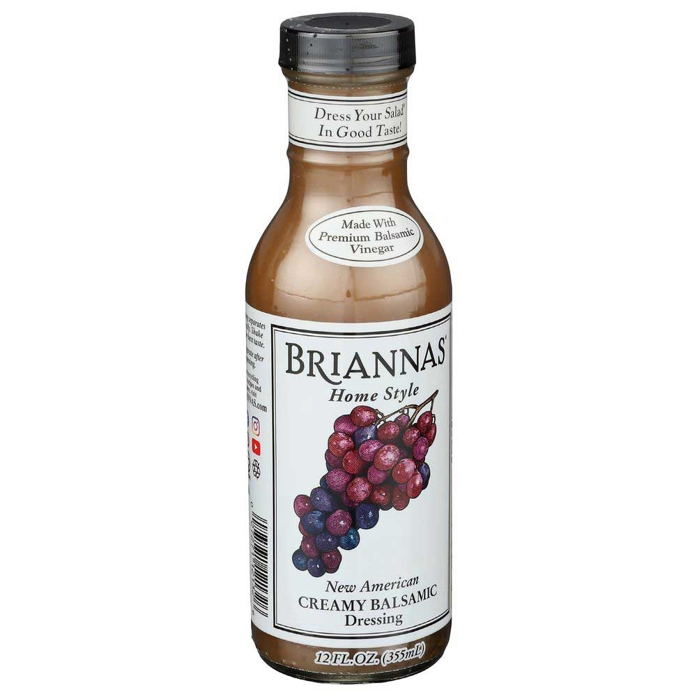 Briannas New American Salad Dressing, 12 Ounce -- 6 per case.