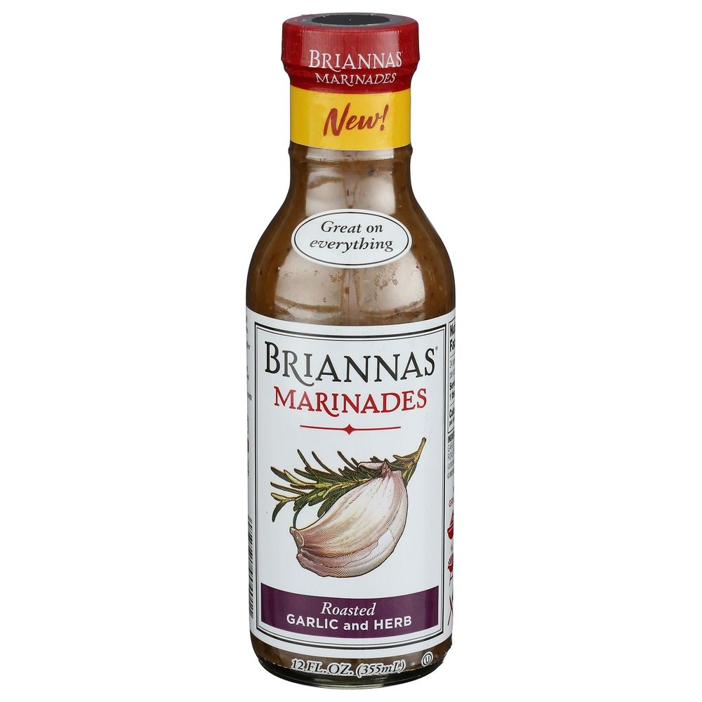 Briannas Roasted Garlic and Herb Marinades, 12 Fluid Ounce -- 6 per case