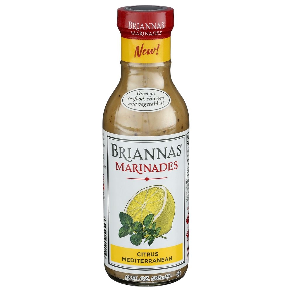 Briannas Citrus Mediterranean Marinades, 12 Fluid Ounce -- 6 per case