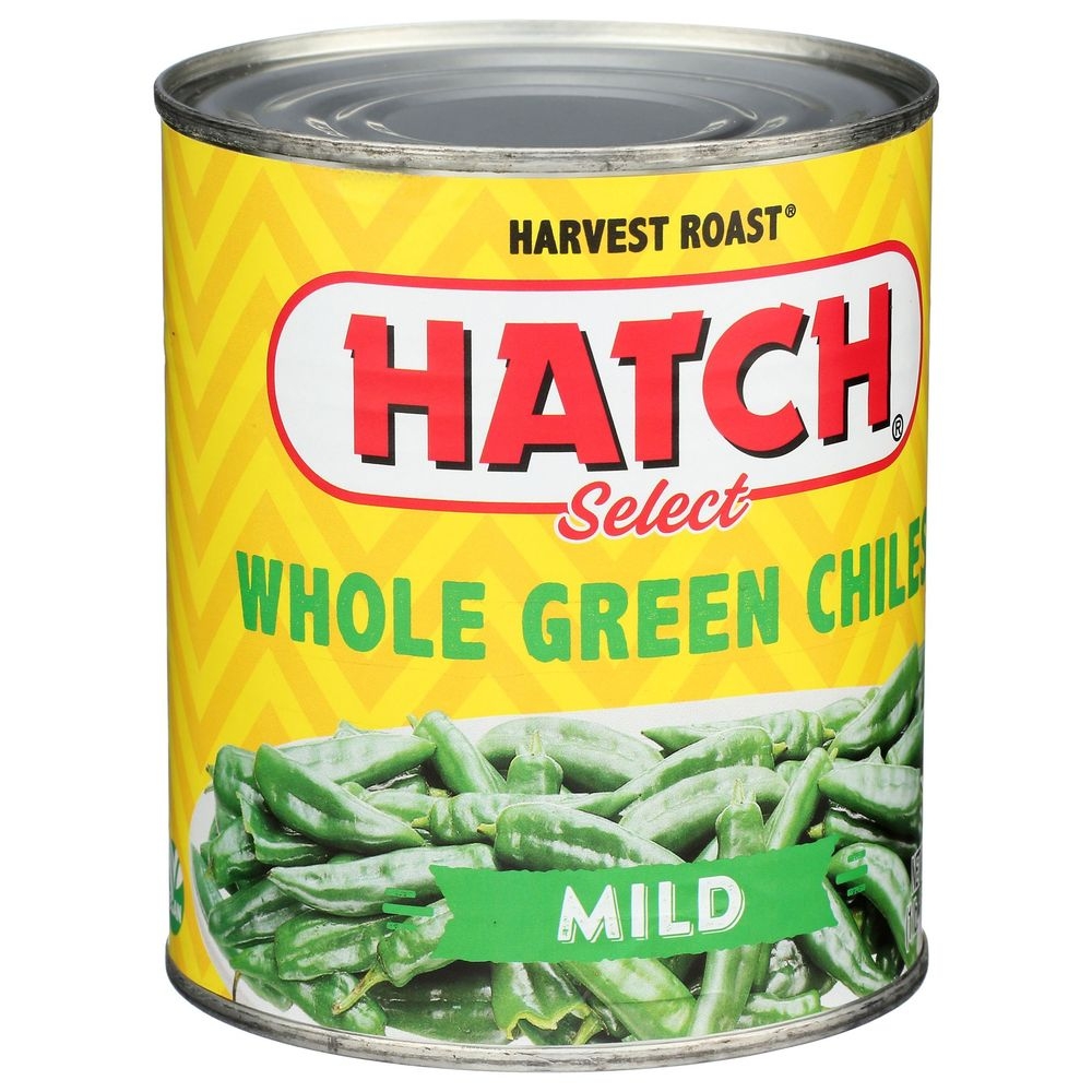 Hatch Mild Whole Green Chilies, 27 Ounce -- 6 per case