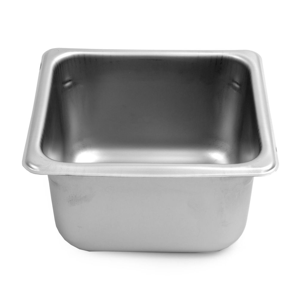 Vollrath 20649 Super Pan V Stainless Steel Sixth Size Steam Table Pan, 4 inch Deep