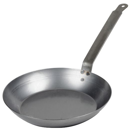 Carbon Steel Fry Pans, Diameter 11 Inches,Gauge 16 -- 6 Per Case
