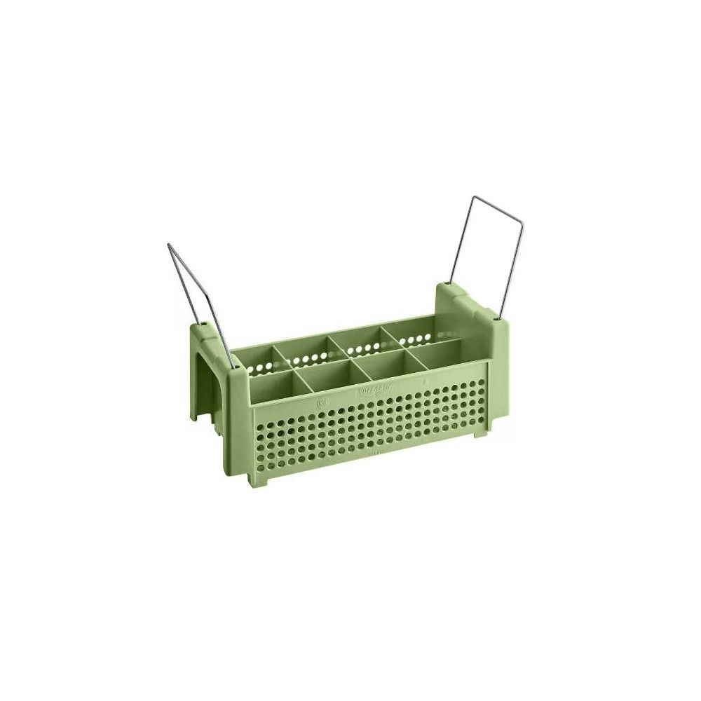 Vollrath 52640 8 Compartment Flatware Basket, 18.11 x 7.718 x 7.27 inch