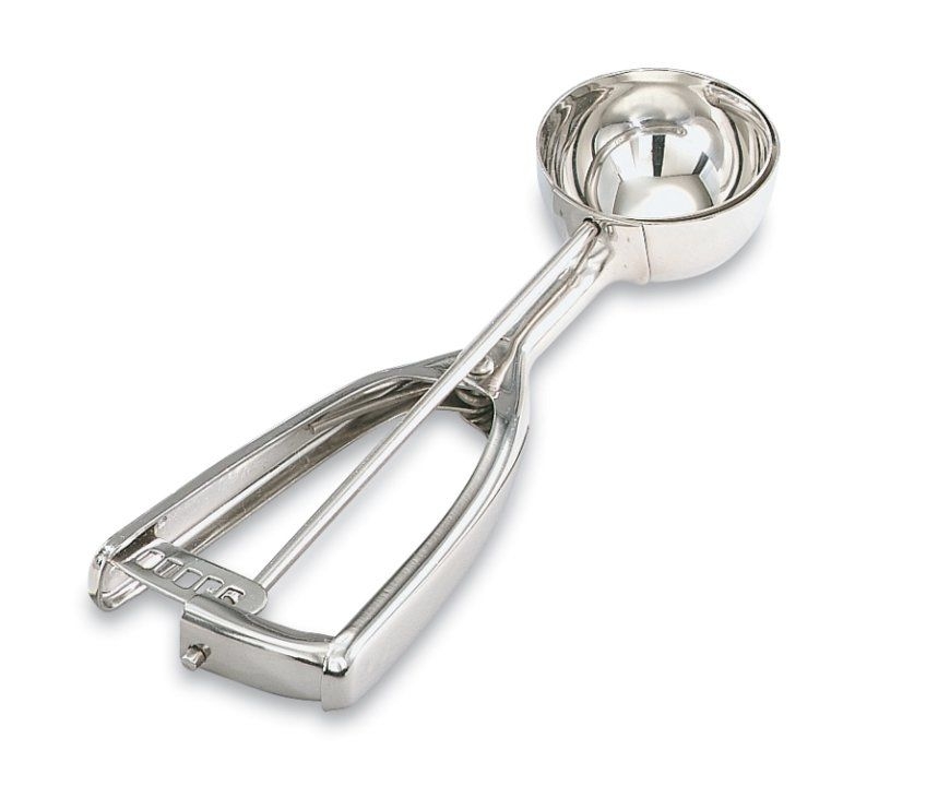 Disher Round Squeeze, Stainless Steel, 20 Size, 2 1/2 Ounce -- 12 Per Case