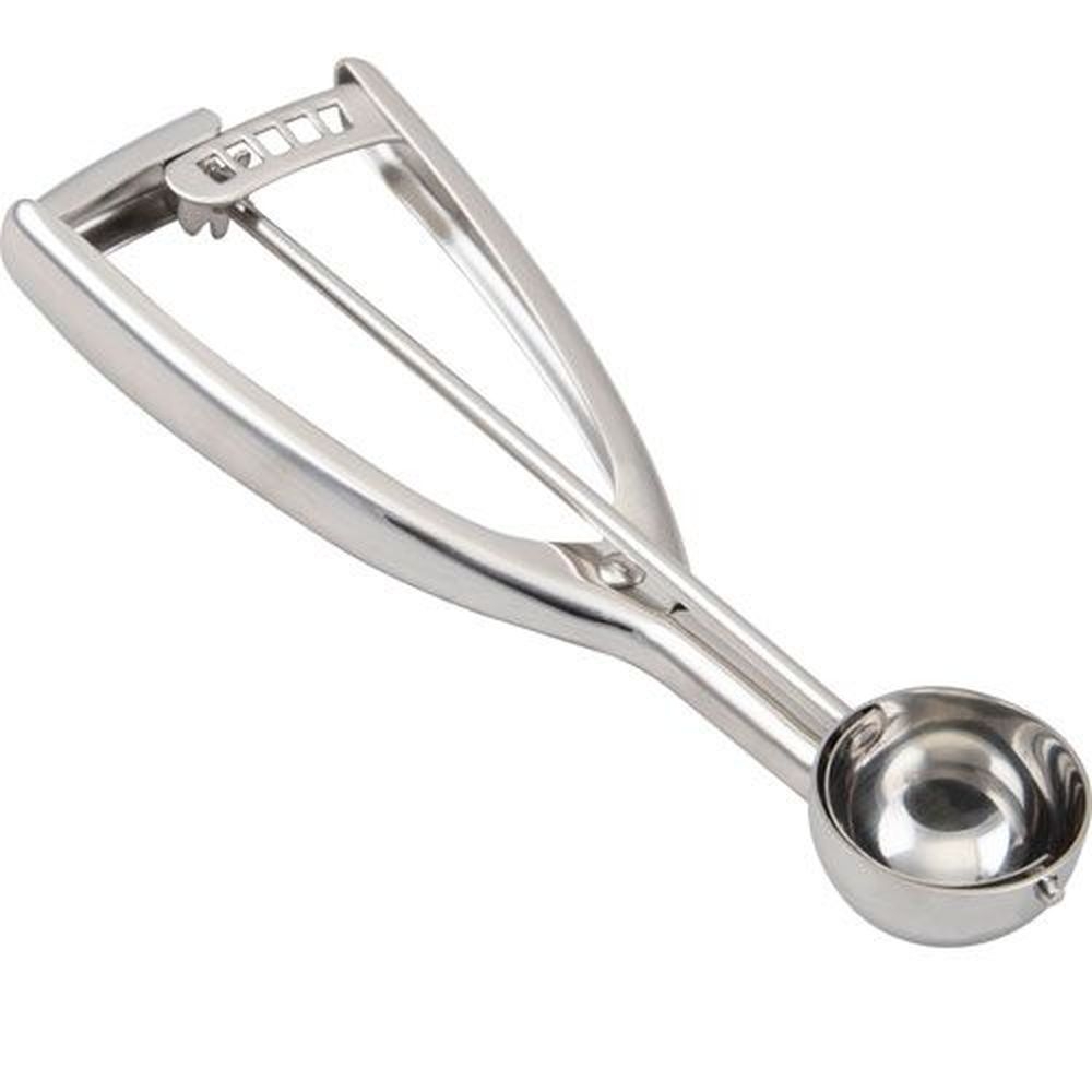 Vollrath 47160 Stainless Steel Round Number 70 Squeeze Disher, 0.48 Ounce Capacity