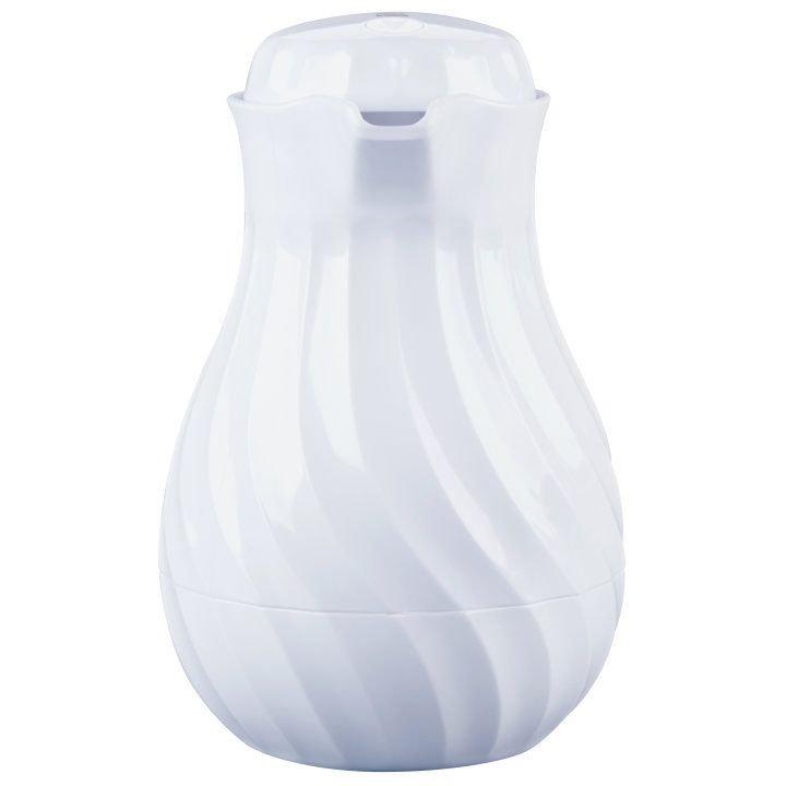 Vollrath White Tilt and Pour Server, 64 Ounce -- 6 per case