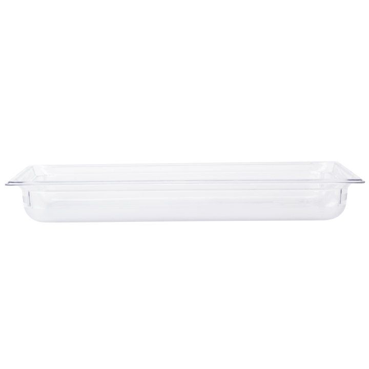 Vollrath Super Pan Clear Low Temperature Plastic Pan , 65 Millimeter -- 6 per case