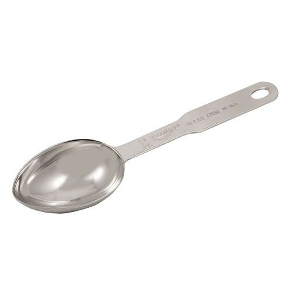 Vollrath 47056 Heavy-Duty Stainless Steel Oval Measuring Scoop, 0.25 Cup Capacity
