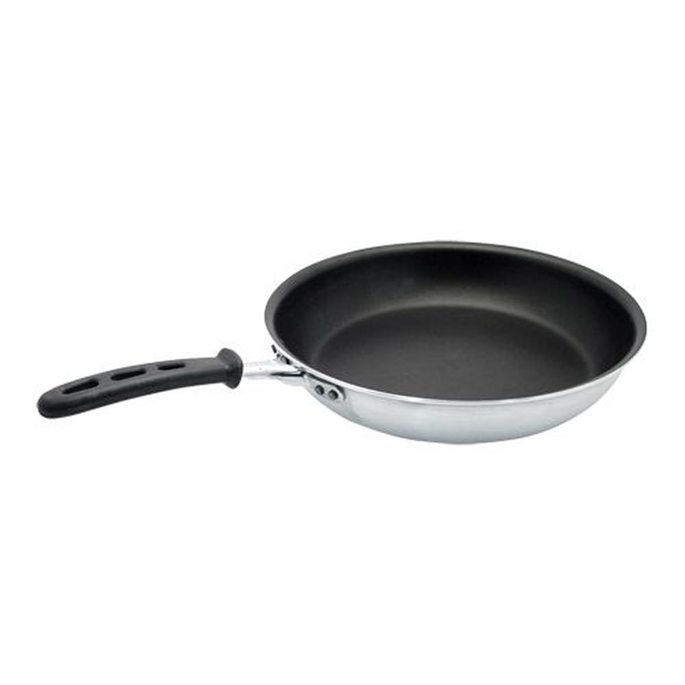 Vollrath 672308 Wear Ever Aluminum Fry Pan with Steelcoat x3 Nonstick Coating and Silicone Handle, 8 inch