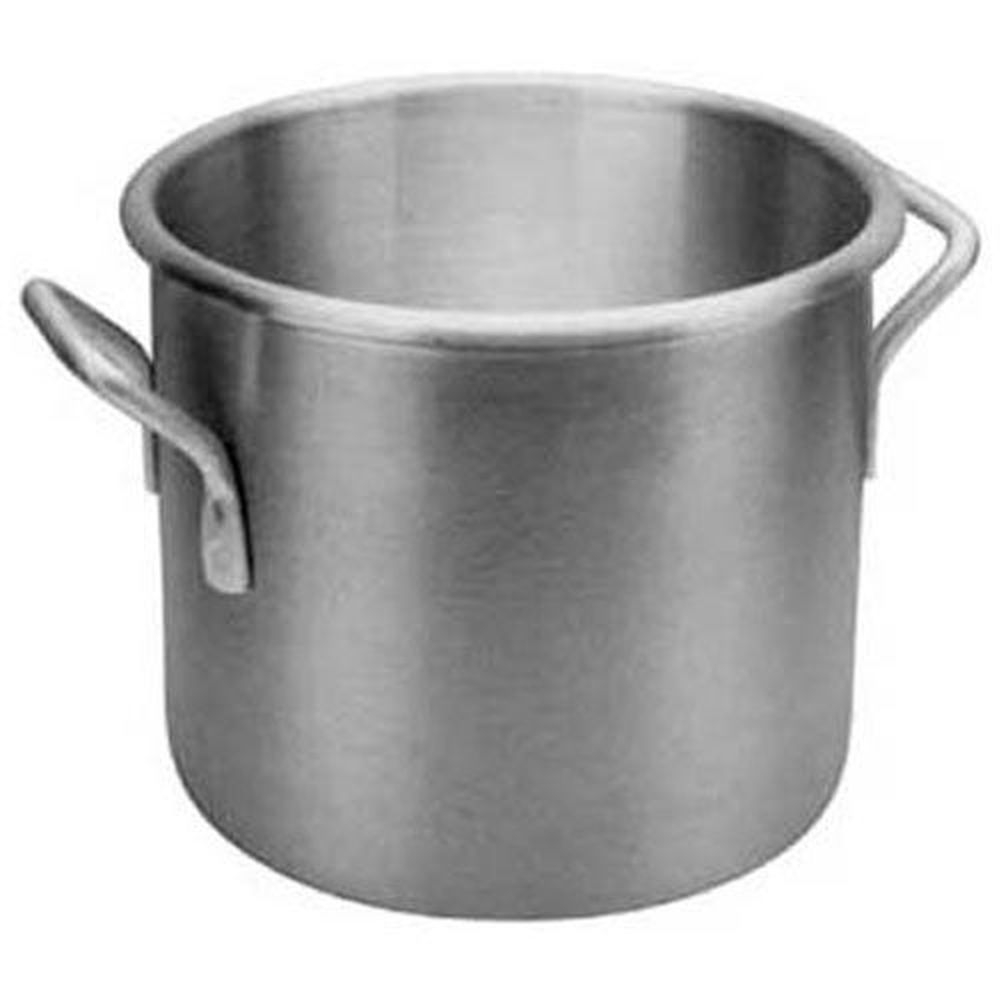Vollrath 4305 Wear Ever Classic Aluminum Natural Finish Rolled Edge Stock Pot, 20 Quart Capacity