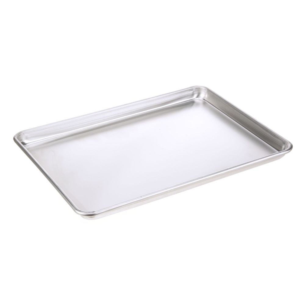 Vollrath 5303 Wear Ever Heavy-Duty 18 Gauge Aluminum Half Size Sheet Pan with Natural Finish