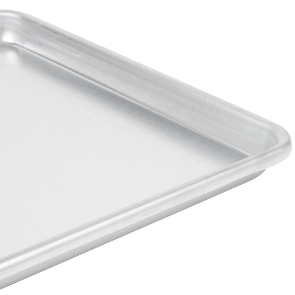 Vollrath 5314 Wear Ever Heavy-Duty 13 Gauge Aluminum Half Size Sheet Pan with Natural Finish
