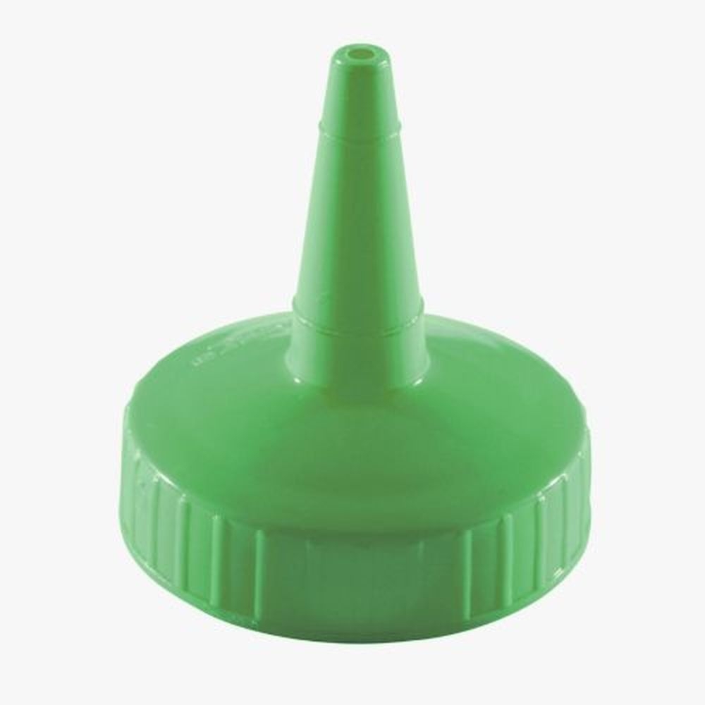 Vollrath 2813-191 Traex Vista Green Single Tip Replacement Cap for Squeeze Dispenser