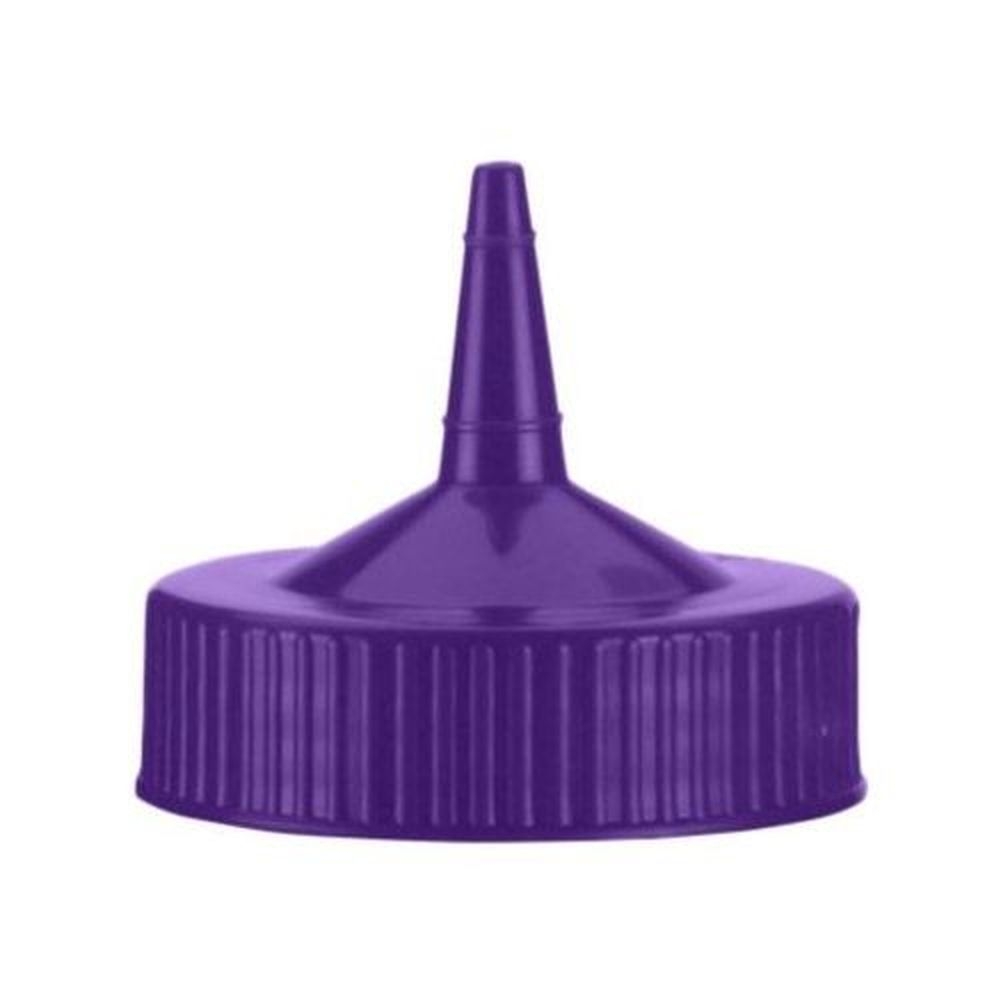Vollrath 4913-54 Purple Single Tip Replacement Cap for Wide Mouth Squeeze Dispenser