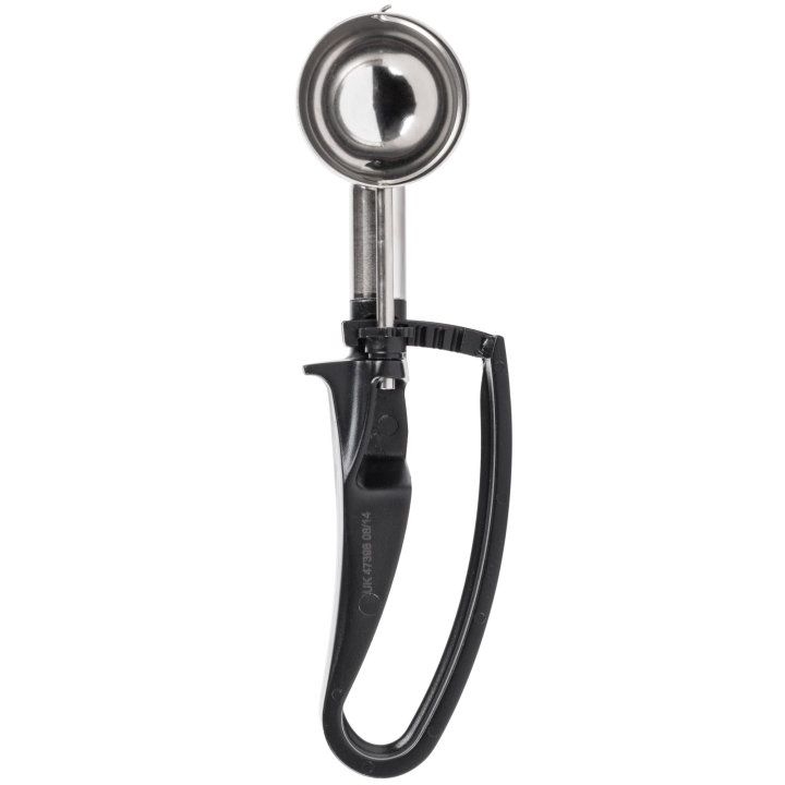 Vollrath Black Standard Length Color Coded Squeeze Disher, 1.13 Ounce -- 12 per case