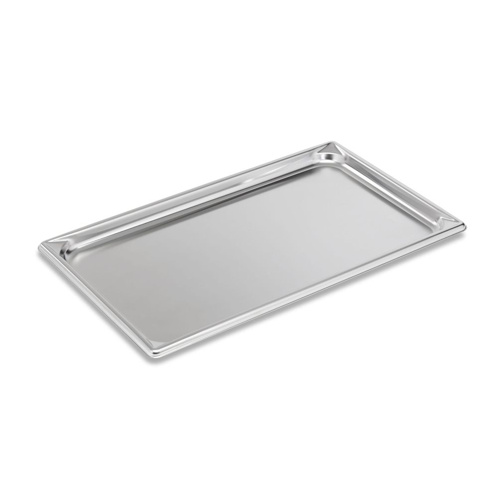 Vollrath 30002 Super Pan V Stainless Steel Full Size Steam Table Pan, 0.75 inch Deep