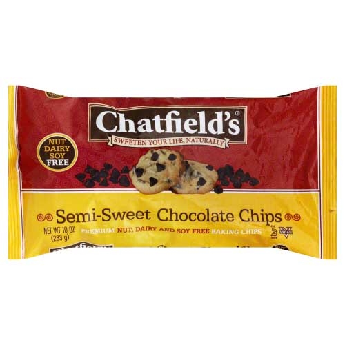 Chatfields Semi Sweet Chocolate Chocolate Chips, 10 Ounce -- 12 per case
