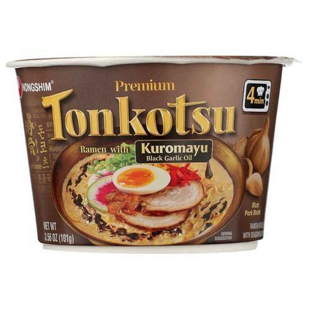 Nong Shim Tonkotsu Noodle Soup Bowl, 3.56 Ounce -- 6 per case