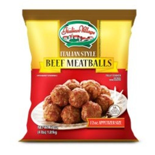Italian Village Beef Meatball, 64 Ounce -- 7 per case