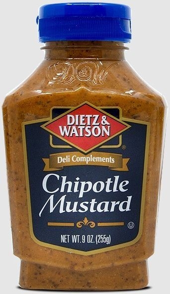 Dietz and Watson Chipotle Mustard, 9 Ounce -- 12 per case