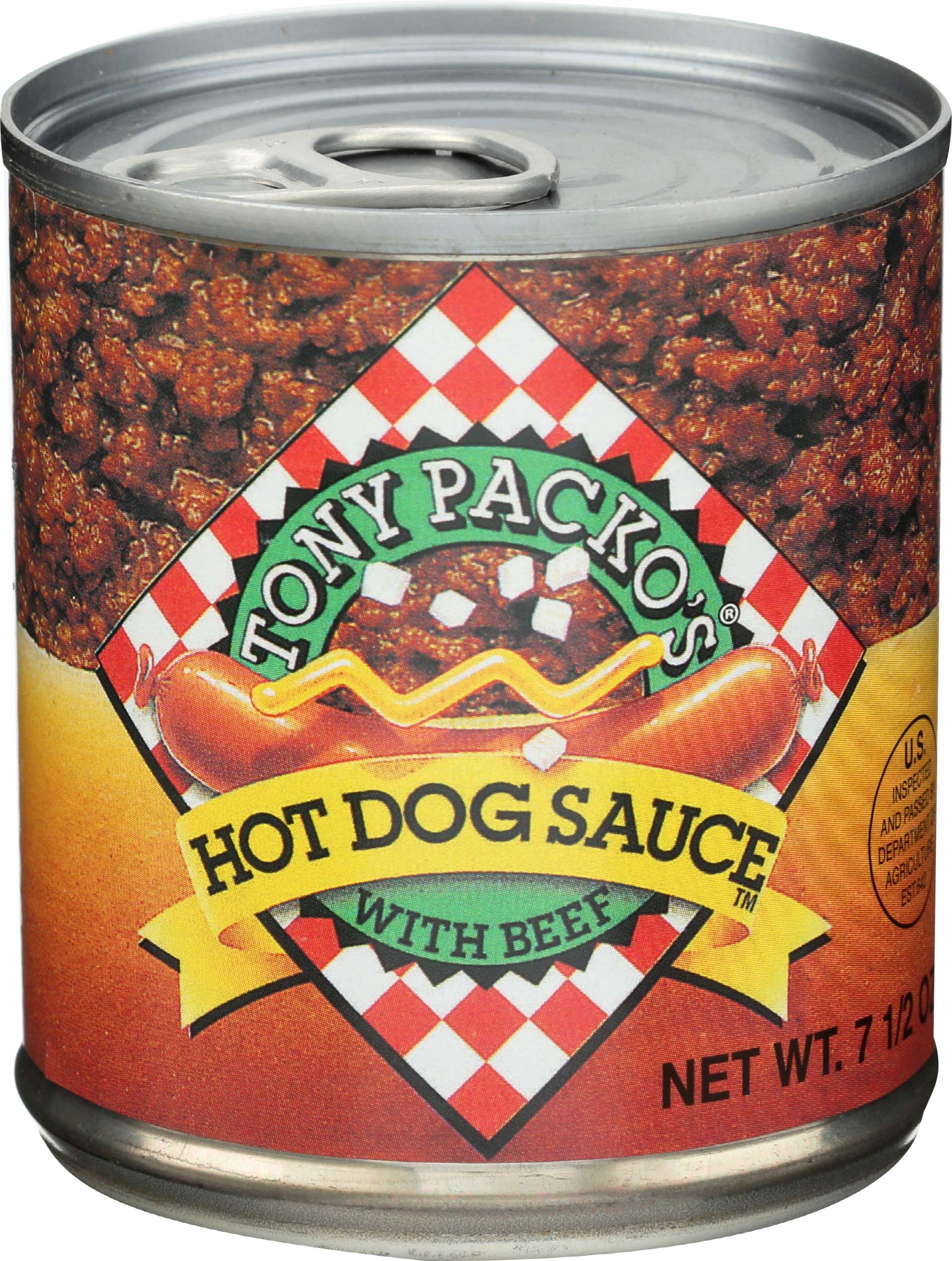 Tony Packos Hot Dog Chili Sauce, 7.5 Ounce -- 12 per case