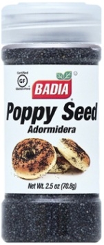 Badia Poppy Seed, 2.5 Ounce -- 8 per case
