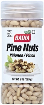 Badia Pine Nuts, 2 Ounce -- 8 per case