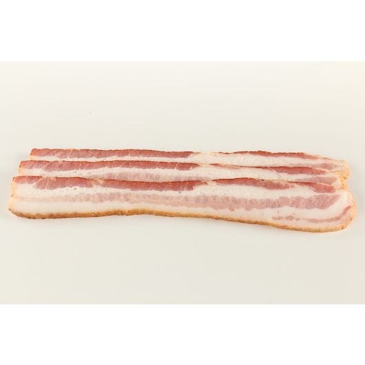 Jones Dairy Farm 9/11 Slices Uncooked Dry Aged Hickory Smoked Bacon, 1.778 Ounce -- 135-165 per case