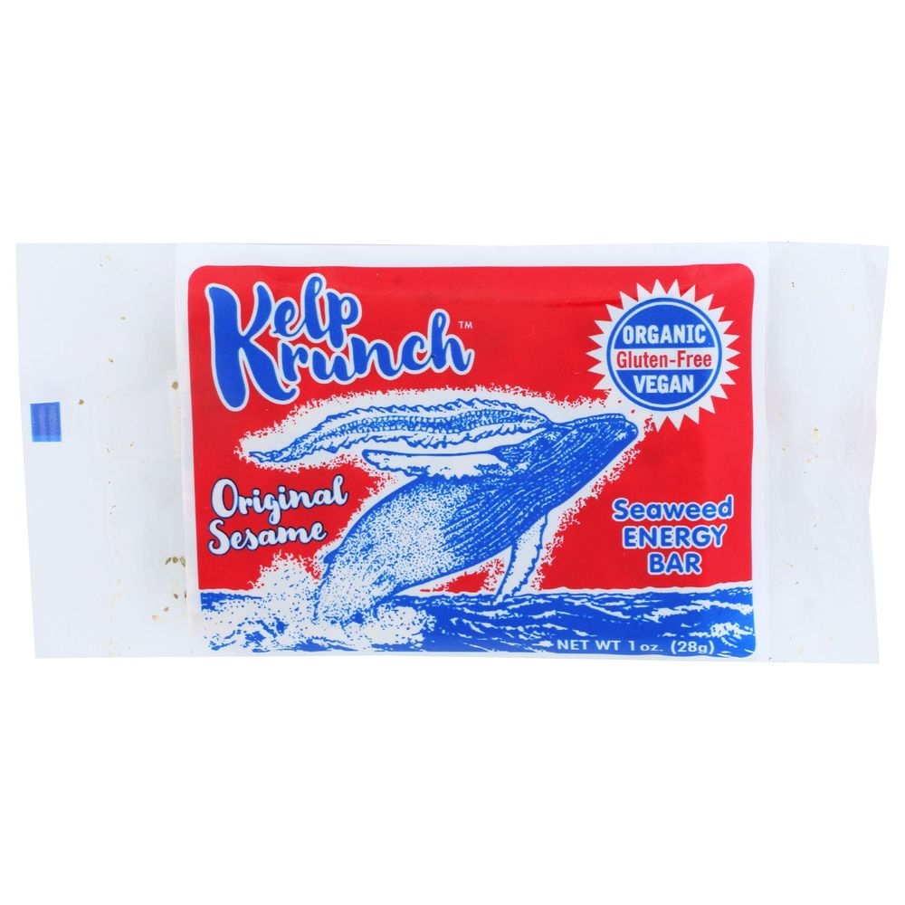 Maine Coast Kelp Krunch Original Sesame Seaweed Energy Bar, 1 Ounce -- 12 per case