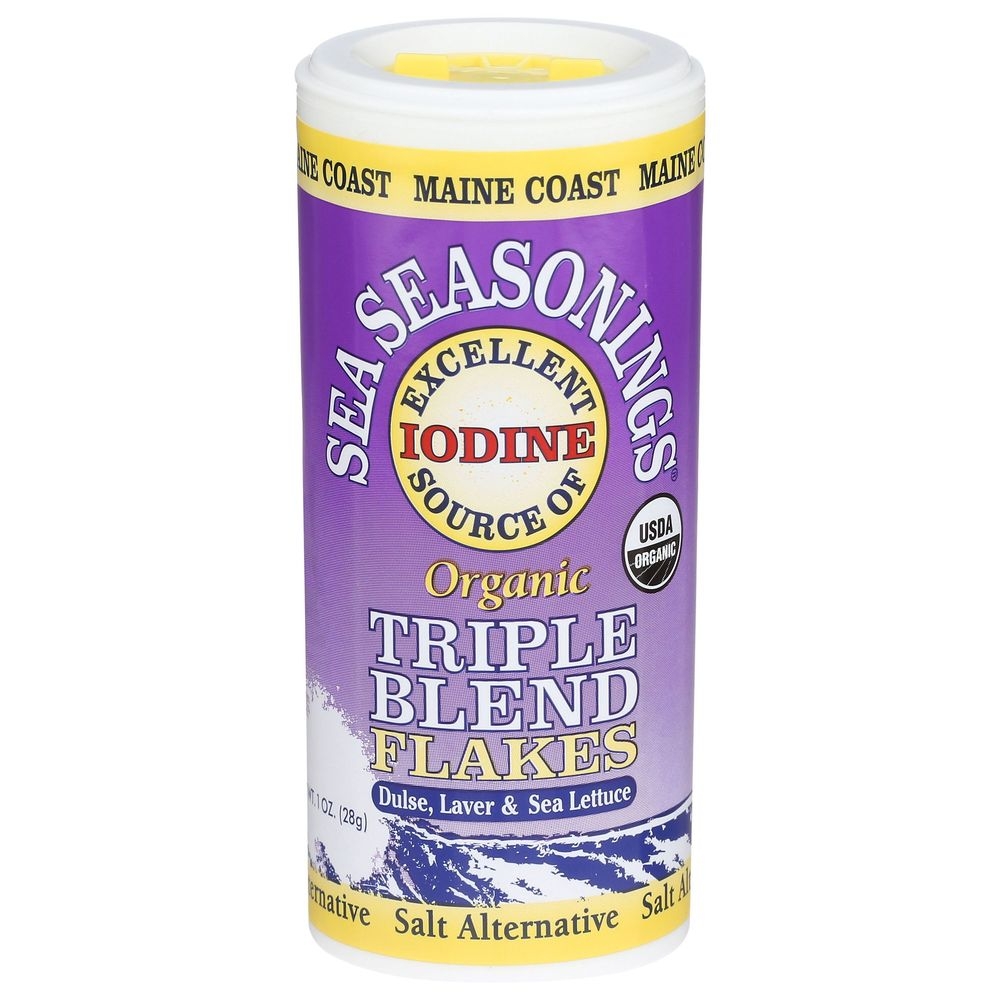 Maine Coast Organic Triple Blend Flakes, 1 Ounce Shaker