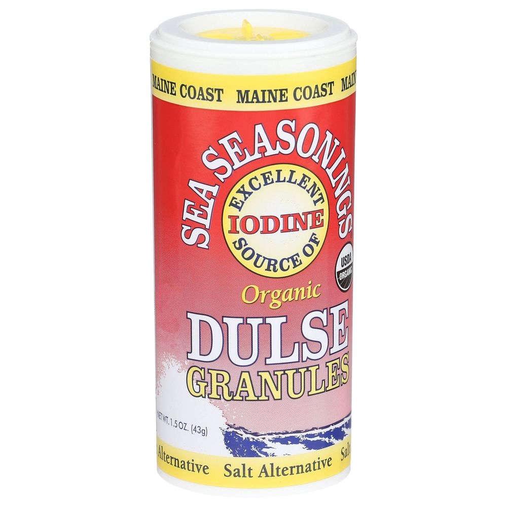 Maine Coast Organic Dulse Granules Sea Seasonings, 1.5 Ounce