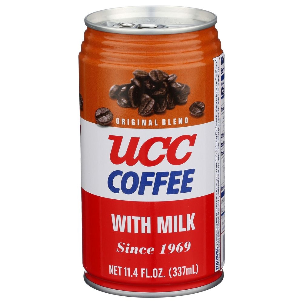 UCC Original Blend Ready To Drink Coffee with Milk, 11.3 Fluid Ounce -- 24 per case