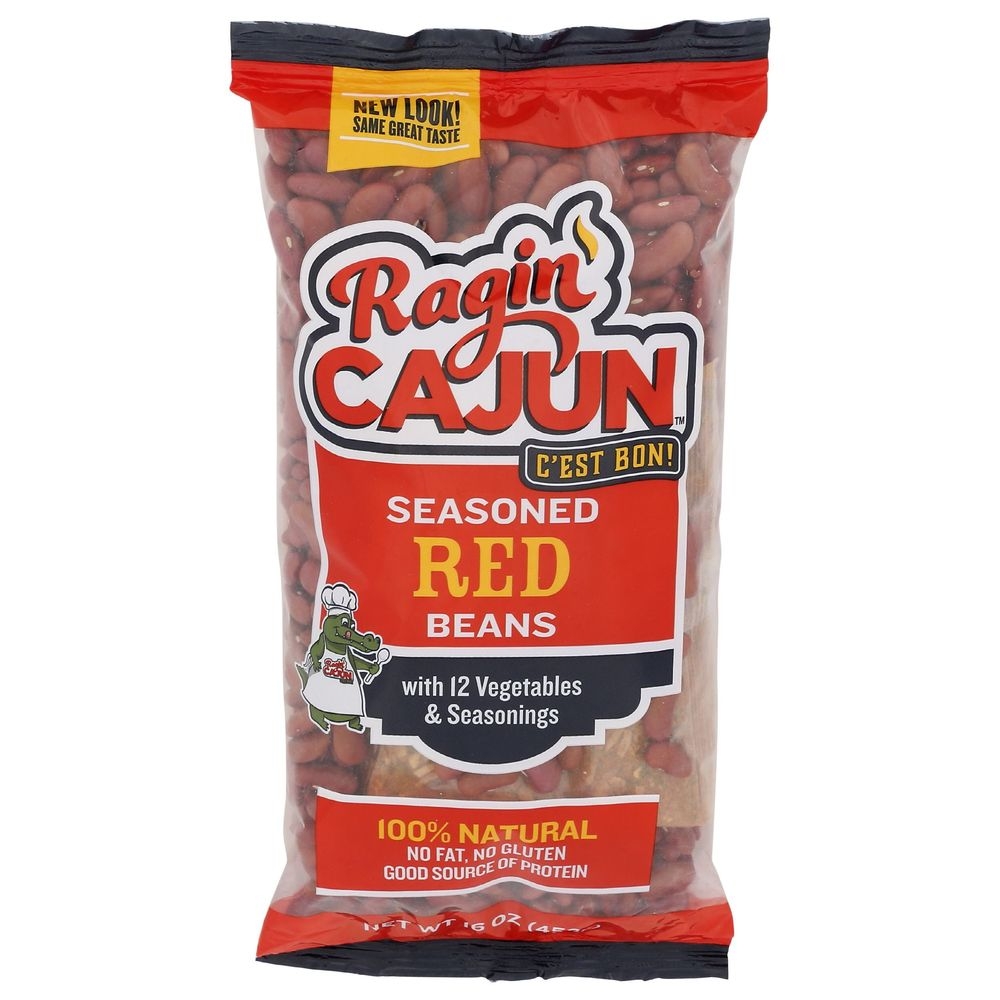 Ragin Cajun Seasoned Red Beans, 16 Ounce -- 12 per case