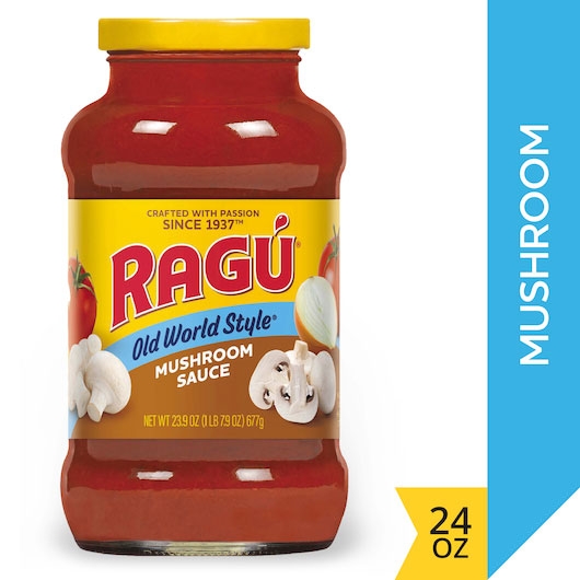 Ragu Old World Mushroom Pasta Sauce, 23.9 Ounce -- 12 per case.