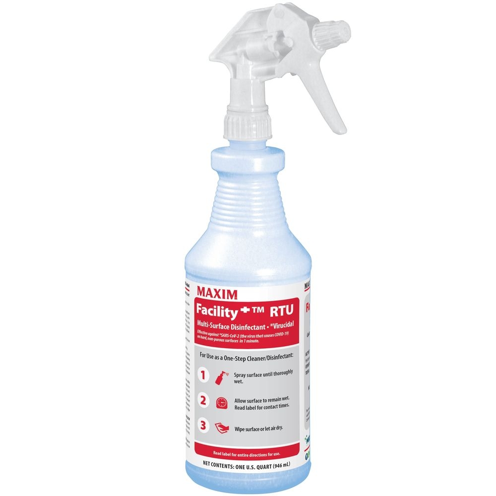 Maxim Multi Surface Disinfectant Spray, 1 Quart Bottle
